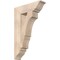 Ekena Millwork Balboa Traditional Smooth Bracket, Douglas Fir, 5 1/2"W x 22"D x 34"H BKT06X22X34BOA01SDF - alternate 1